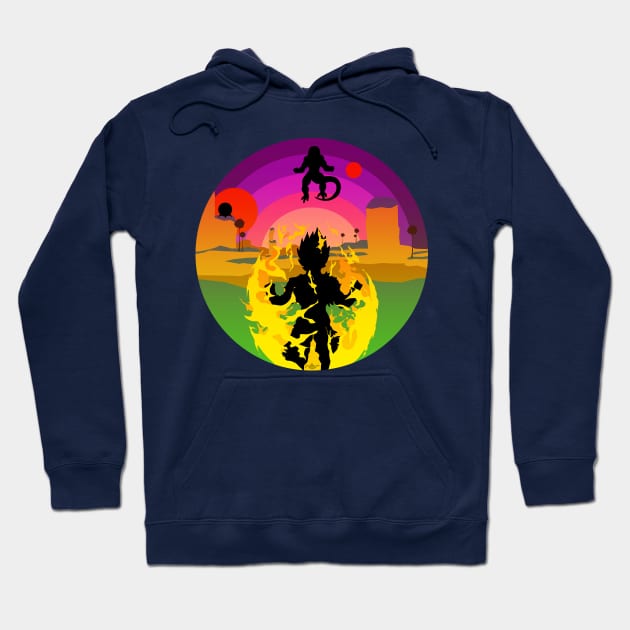 Battle on Namek Hoodie by grantedesigns